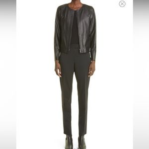 Irving Skinny Stretch Wool Pants in Black - NWT